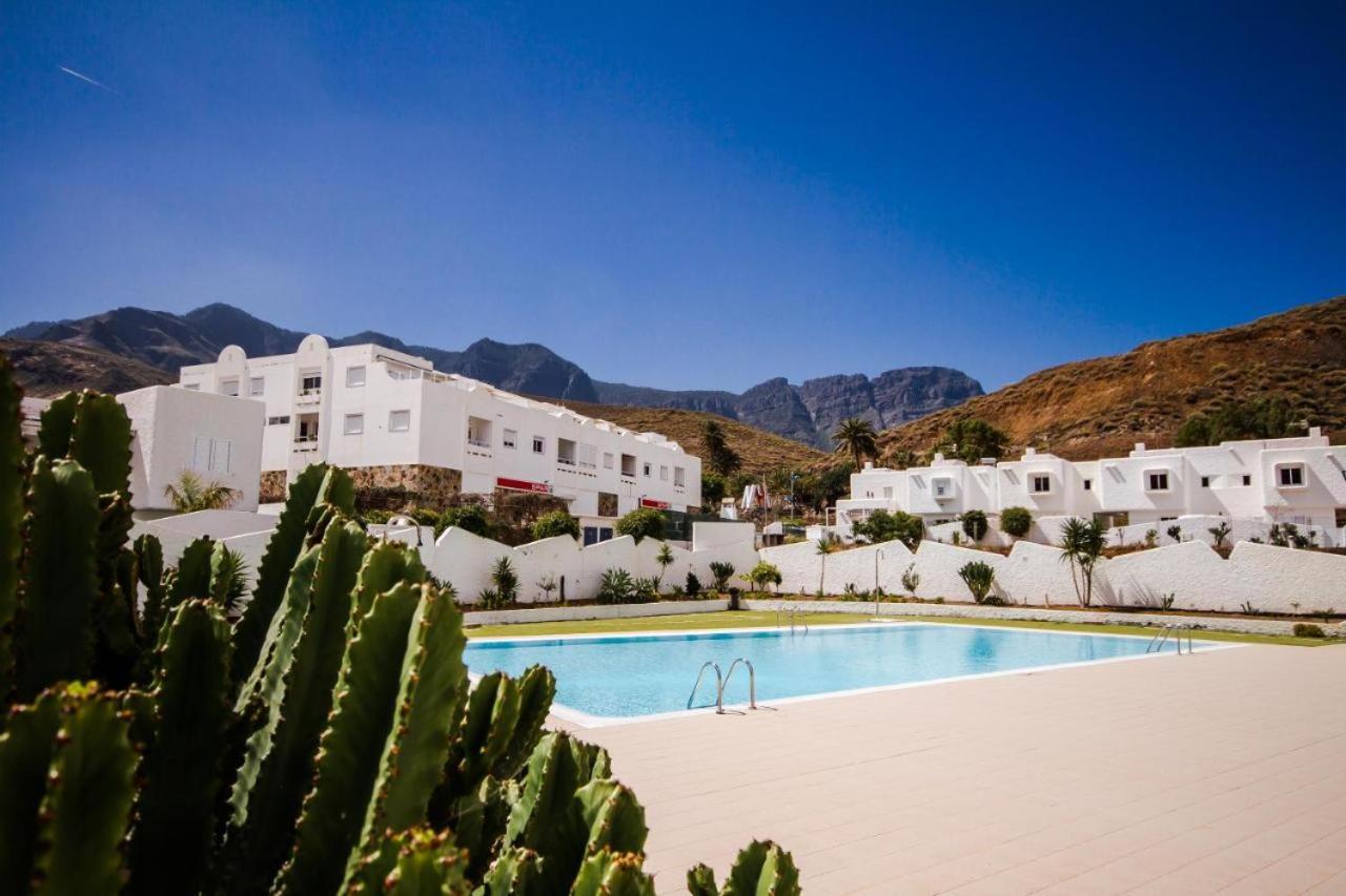 Casa Pizquito Agaete Con Piscina Apartamento Exterior foto